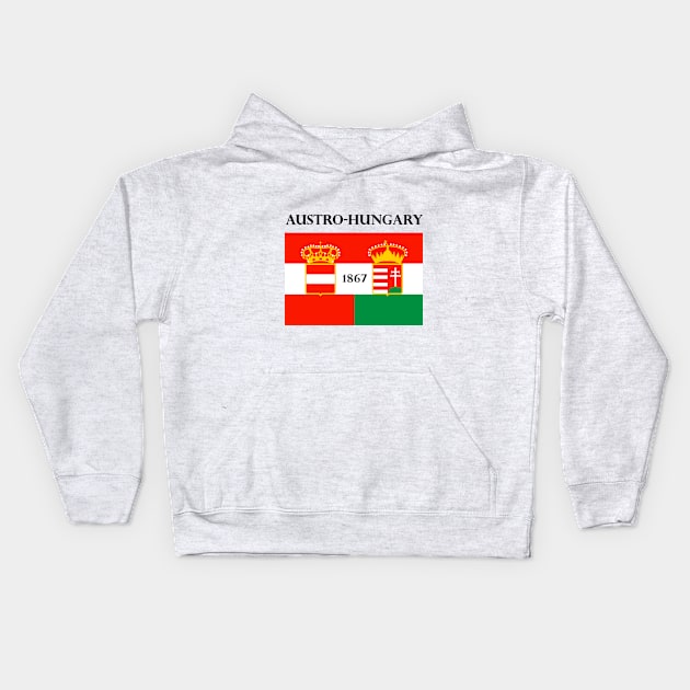 Austro-Hungary Kids Hoodie by Madi's shop